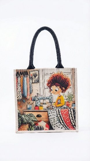 Canvas Laminated Bag — design 1