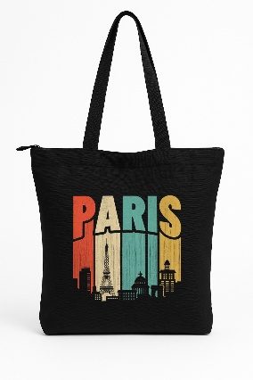 Canvas Shoulder Bag — design 3