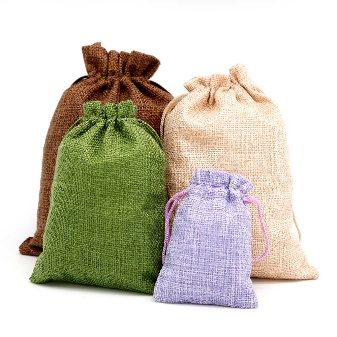 Jute Gift Bags & Pouches — design 3