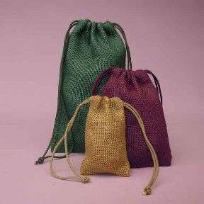 Jute Gift Bags & Pouches — design 1