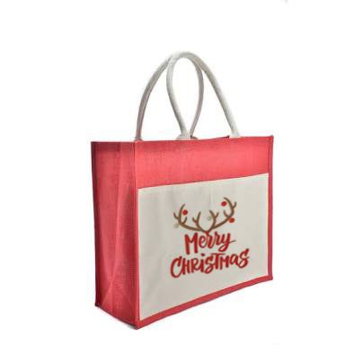 Jute Shopping & Promotional Bags — design 12